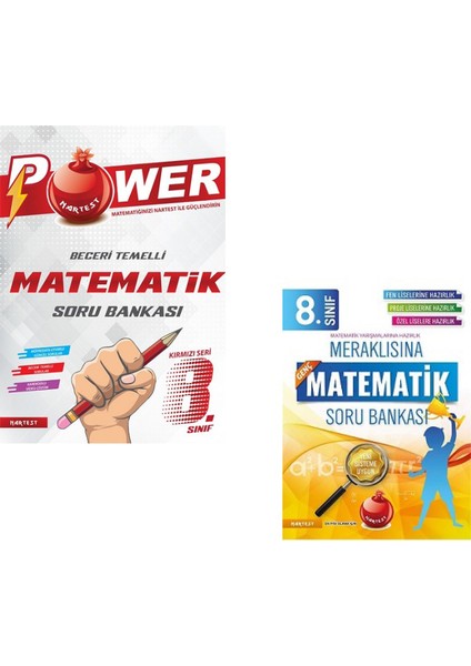8. Sınıf Power ve Meraklısına Genç Matematik Soru Bankası