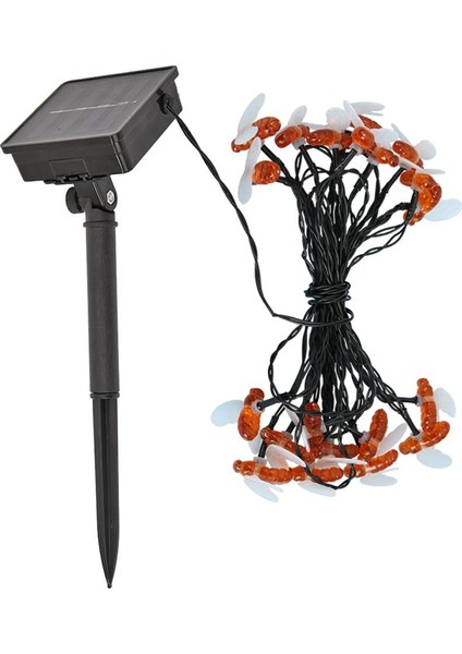 Solar Güneş Enerjili Bahçe Dekor LED Işık (30LED-4MT) Su Geçirmez