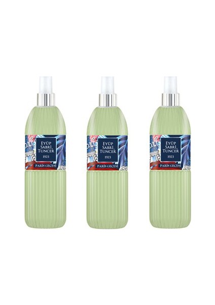 Paris Gecesi 150 ml Sprey Kolonya - Pet Şişe 3 Adet