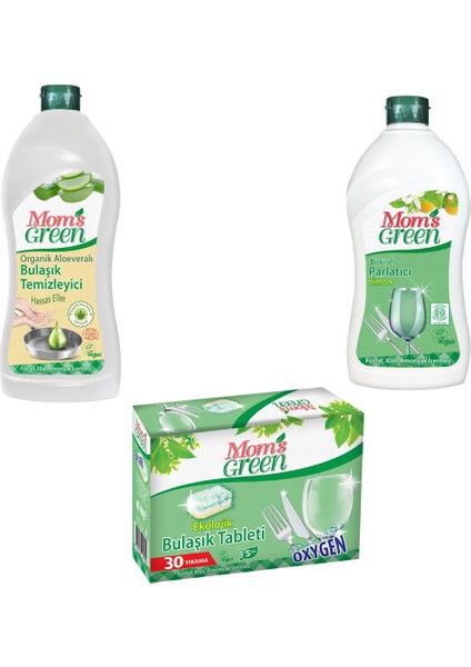 Mom's Green Ecologic Bulaşık Temizleme Seti