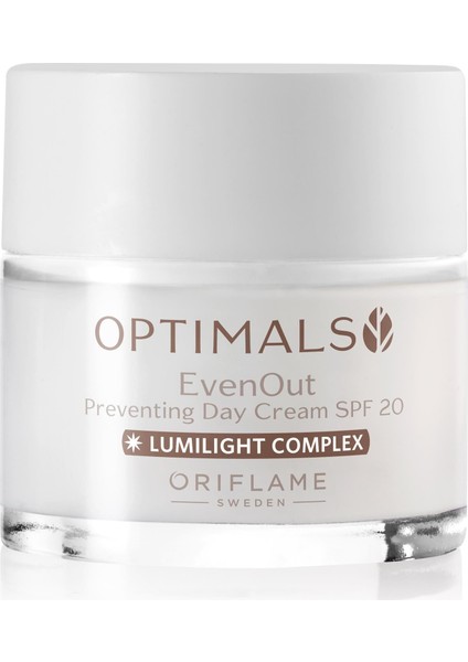 Optimals Even Out Önleyici Gündüz Kremi Spf 20, 50 ml