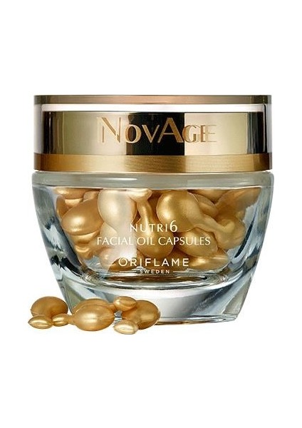 Novage Nutri6 Yüz Yağı Kapsülleri