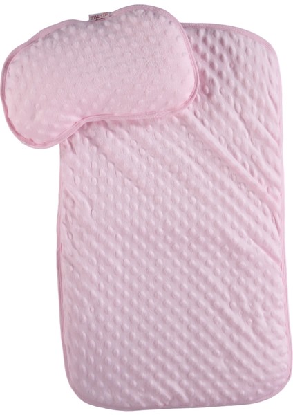 Pamuklu Yumuşak Alt Açma Minderi Pembe