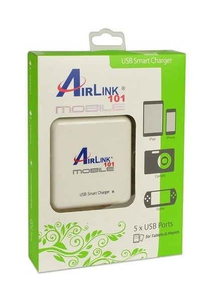 40W-8A 5 x USB Çoklayıcı Hızlı Priz Şarj Aleti-Beyaz fiyatları