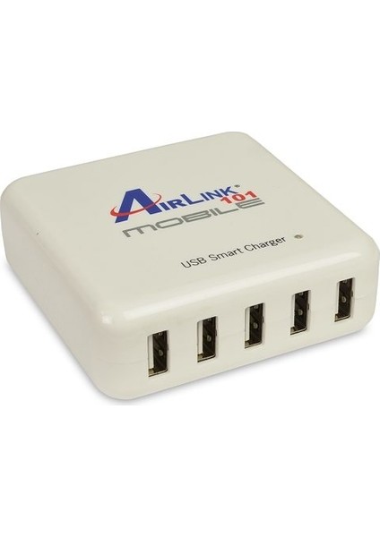 40W-8A 5 x USB Çoklayıcı Hızlı Priz Şarj Aleti-Beyaz modelleri