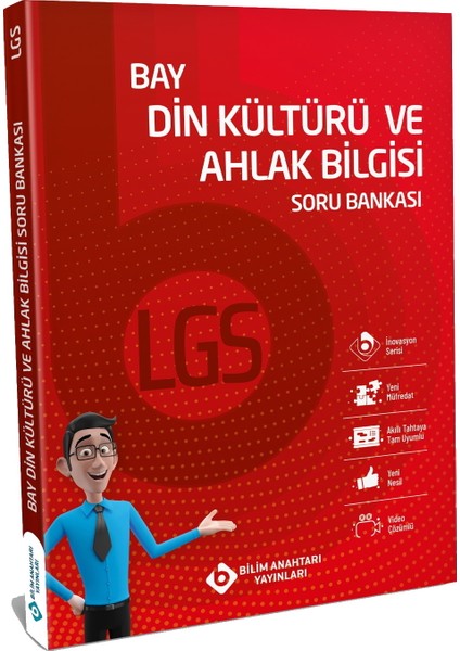 Bilim Anahtarı Yayınları LGS Din Kültürü ve Ahlak Bilgisi Soru Bankası