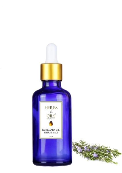 Herbs & Oils Rosemary Oil Biberiye Yağı 50 ML