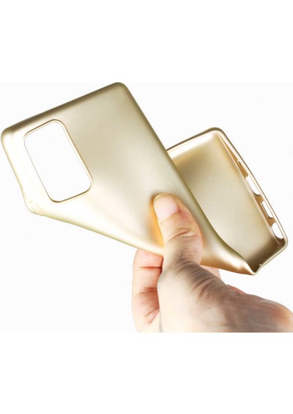 Samsung Galaxy Note 20 Ultra Kılıf Mat Premium Silikon Kılıf Gold + 360 Full Body Ekran Koruyucu (Ön Arka) modelleri