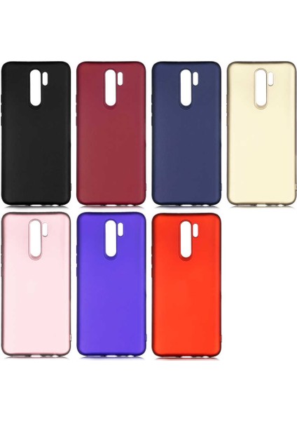 Xiaomi Redmi 9 Kılıf Mat Premium Silikon Kılıf Rose + Cam Ekran Koruyucu fiyatları