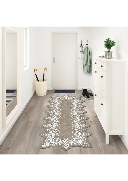 Açelya Lazer Kesim Kaymaz Taban Dijital Baskı Halı ST600143KR07