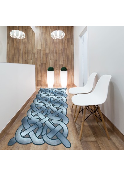 Akasya Lazer Kesim Kaymaz Taban Dijital Baskı Halı ST600147MV10 fiyatları