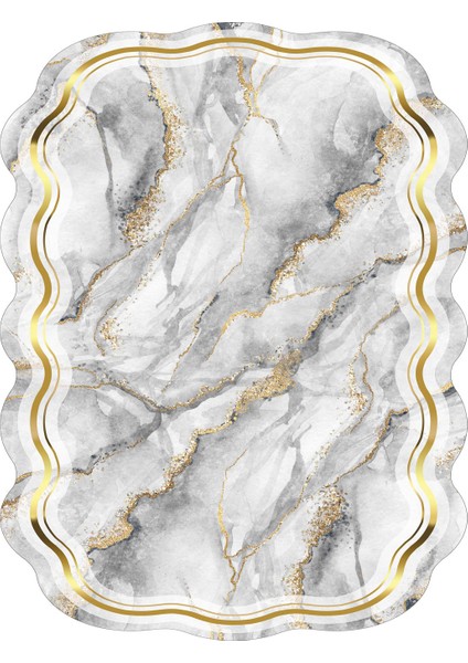 Çiğdem Lazer Kesim Kaymaz Taban Dijital Baskı Halı ST600191GL06 modelleri