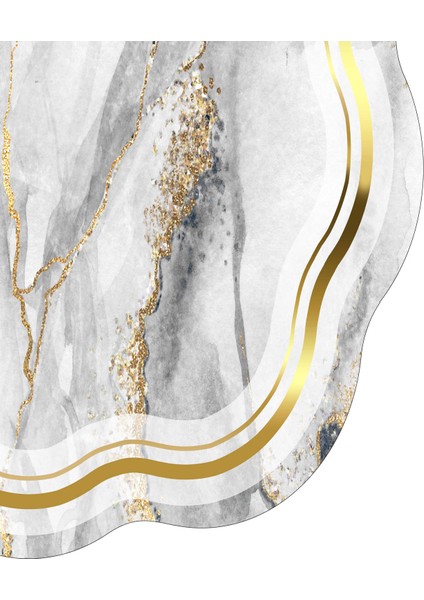 Çiğdem Lazer Kesim Kaymaz Taban Dijital Baskı Halı ST600191GL06 fırsatları