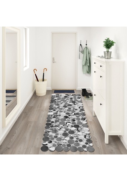 Eylül Lazer Kesim Kaymaz Taban Dijital Baskı Halı ST600130GR03