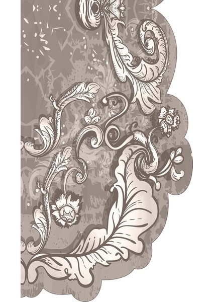 Karanfil Lazer Kesim Kaymaz Taban Dijital Baskı Halı ST600149KA09 fırsatları