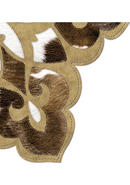 Lidya Lazer Kesim Kaymaz Taban Dijital Baskı Yuvarlak Halı ST600129KA12 modelleri