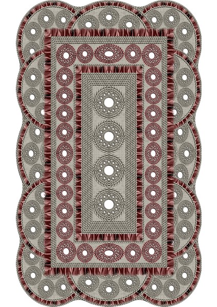 Sümbül Lazer Kesim Kaymaz Taban Dijital Baskı Halı ST600173KZ03 fiyatları