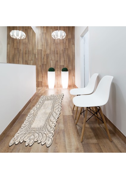 Yıldız Lazer Kesim Kaymaz Taban Dijital Baskı Halı ST600161BJ02