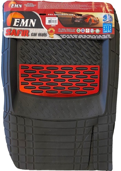 Kia Clarus 1998 2001 Paspas Derin Havuzlu Krom Kırmızı