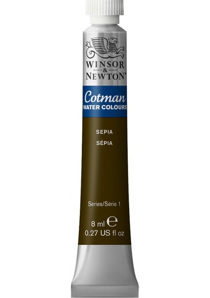 Cotman Sulu Boya 8 ml Tüp Sepia