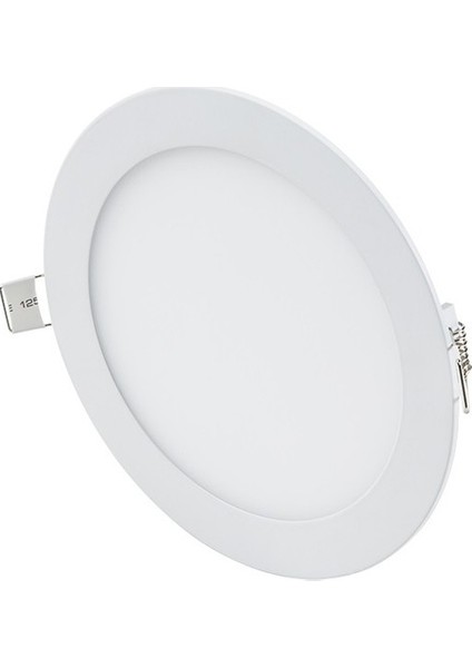 LED Panel Spot 12 w Beyaz Slim Yuvarlak Sıva Altı (6'lı)