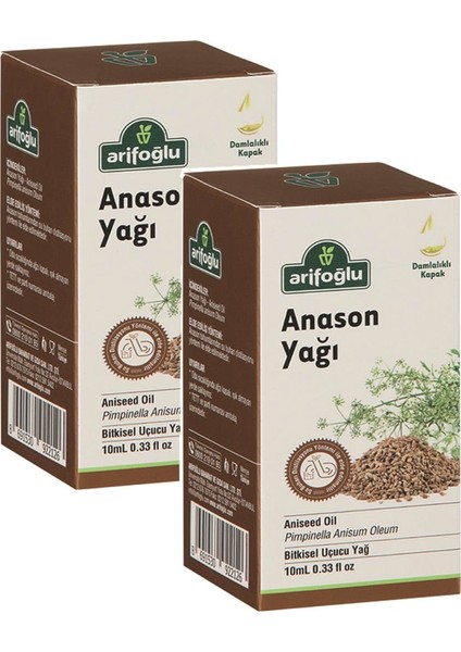 Anason Yağı 10 ml + 10 ml 2'li Set