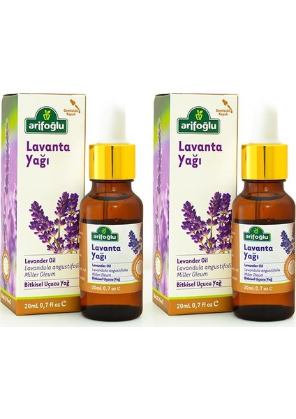 Lavanta Yağı 20 + 20 ml 2 Li Set