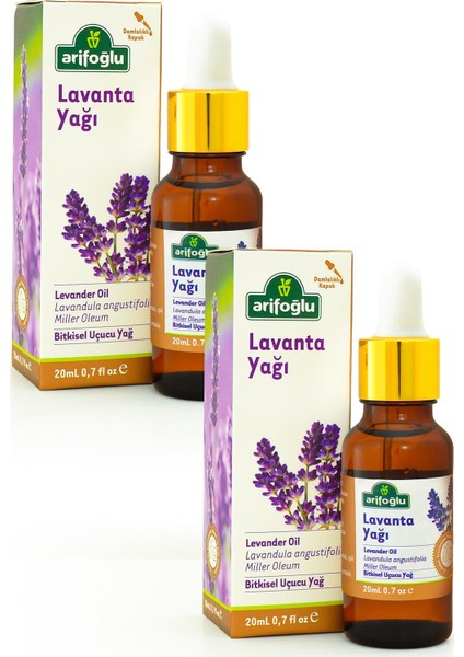 Lavanta Yağı 20 + 20 ml 2 Li Set
