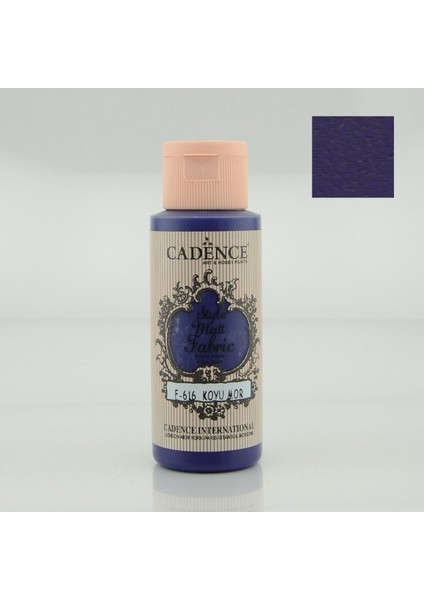 Kumaş Boyası 59 ml Koyu Mor
