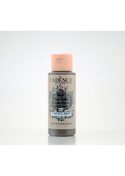 Kumaş Boyası Mat 59 ml Koyu Kahve
