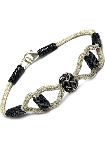 1000 Ayar Kazaziye Unisex Gümüş Bileklik