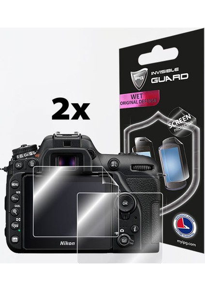 Nikon D7500 Ekran Koruyucu 2'li