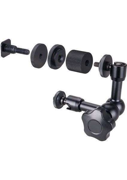 Magic Arm 7'' Inç Dslr Rig LED LCD Vs Için