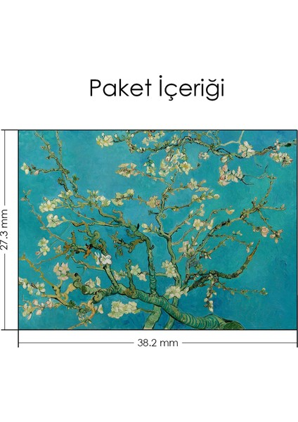 Artikel Van Gogh Badem Çiçekleri Notebook Sticker