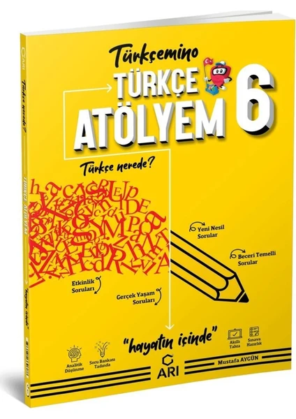 Arı Yayıncılık 6.Sınıf Türkçe Atölyem