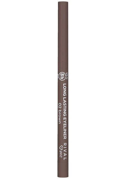 Rival Loves Me Eyeliner Long Lasting No:02 Brown