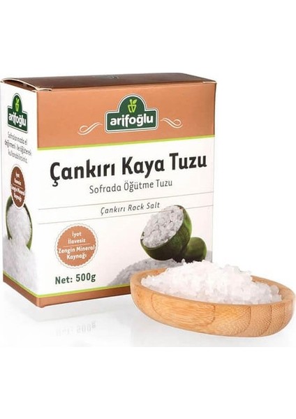 Çankırı Kaya Tuzu Sofrada Öğütme 500 gr