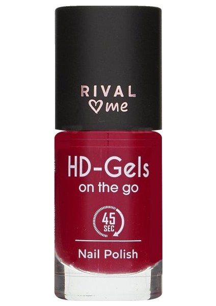 Rival Loves Me Oje No:19 Hd Gels Ruby Red Jel Efekt