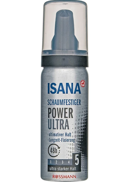 Power Ultra Saç Köpüğü Ultra Güçlü Seyahat Boy 50 ml