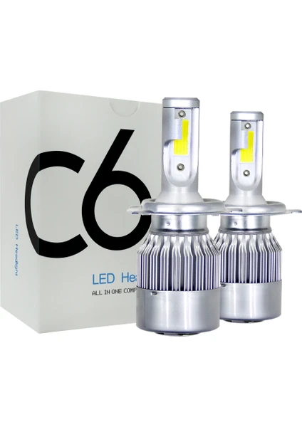 H27 LED Xenon Far Ampülü 6000K 7600LM