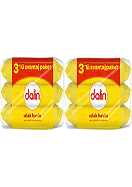 Islak Temizleme Mendili 56LI (3 Lü Paket) x 2