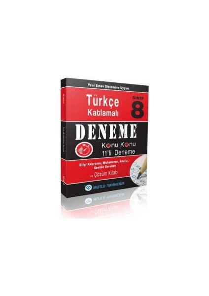 Türkçe Katlamalı 8. Sınıf Deneme