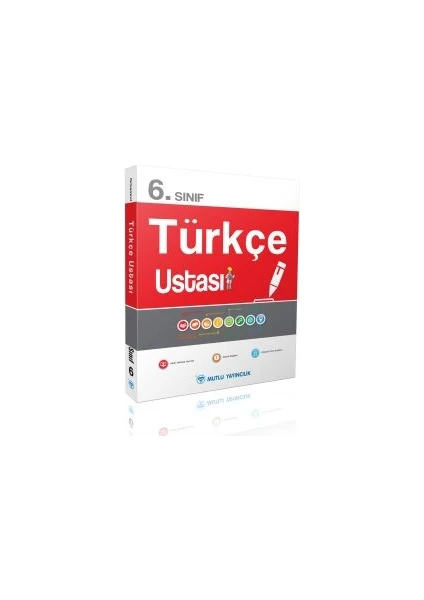 Mutlu Yayıncılık 6. Sınıf Türkçe Ustası