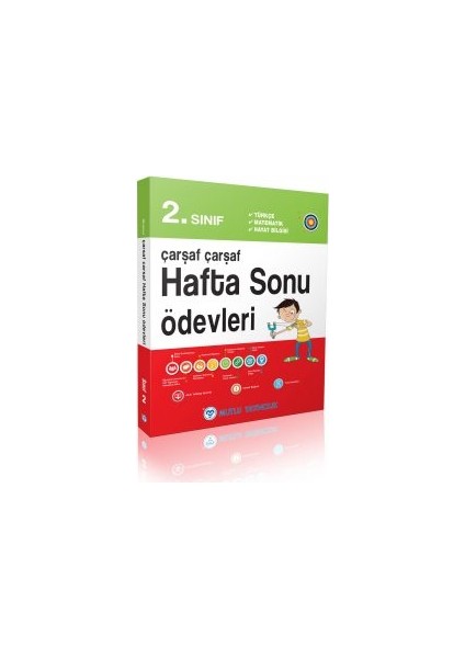 2. Sınıf Çarşaf Çarşaf Hafta Sonu Ödevleri