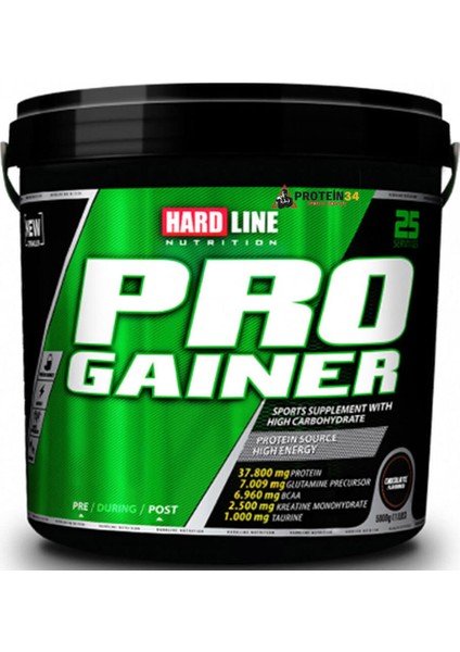 Karbonhidrat Tozu Progainer 5000GR Mass Gainer 3 Aromalı