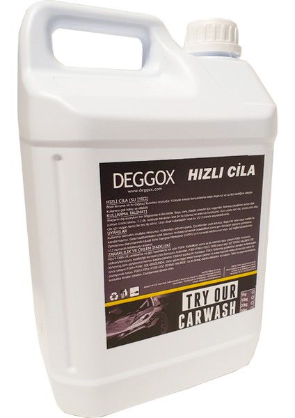 Nano Carnauba Hızlı Cila Konsantre 5 lt