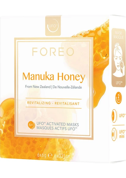 Ufo™ Manuka Honey Canlandırıcı 6'lı Aktif Maske