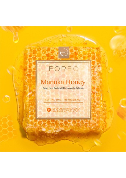 Ufo™ Manuka Honey Canlandırıcı 6'lı Aktif Maske