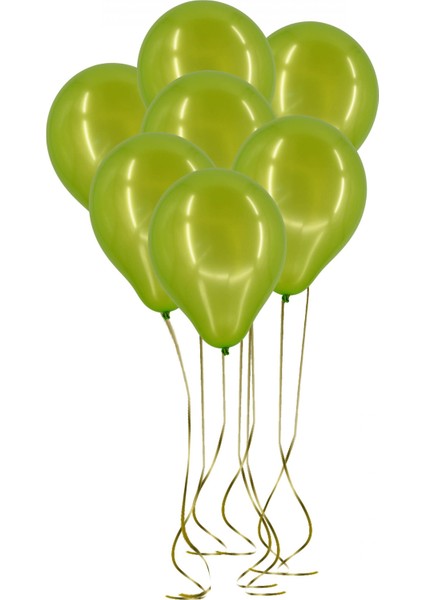 100'lü Lateks Pastel Balon Yeşil