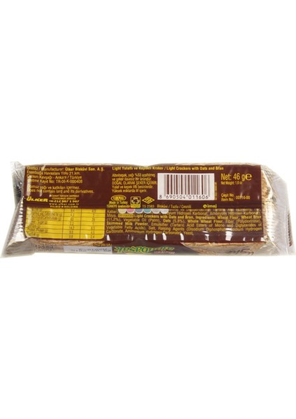 Altınbaşak Lıght Yulaflı Bisüvi 46 gr (Ü:00116-04)-24'Lü